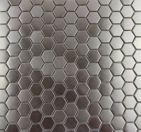 Мозаика Aluminium 3d Hexagon Metal l2417136 51