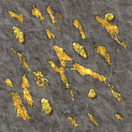 Золотая руда текстура