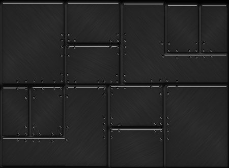 Металлическая стена