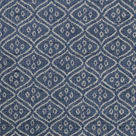 Синяя ткань с узором