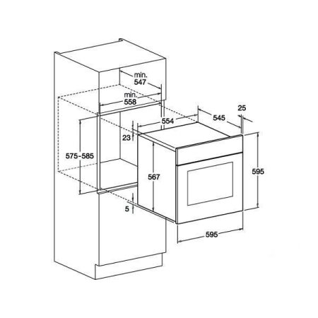 Духовой шкаф Аристон forno ft850.1