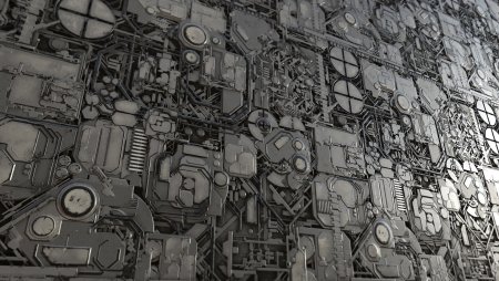 Текстура обшивки космического корабля