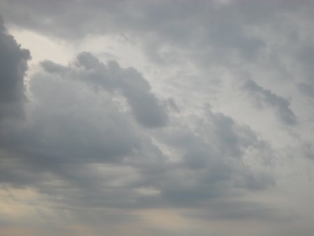 Серое небо