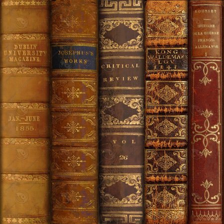 Красивые корешки книг