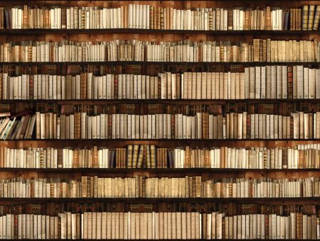 Стена из книг