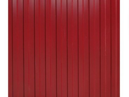 Профнастил стеновой 1.3м красный 3011 h20