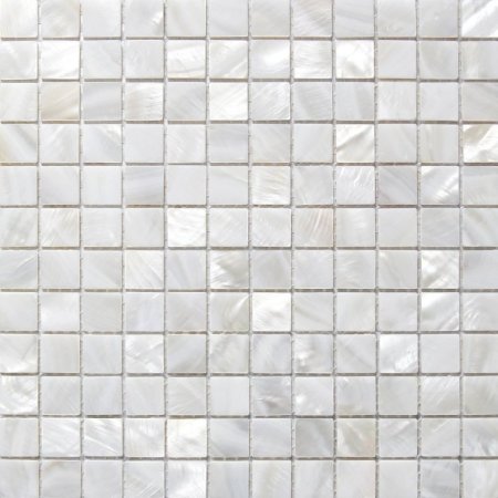 Плитка мозаика белая