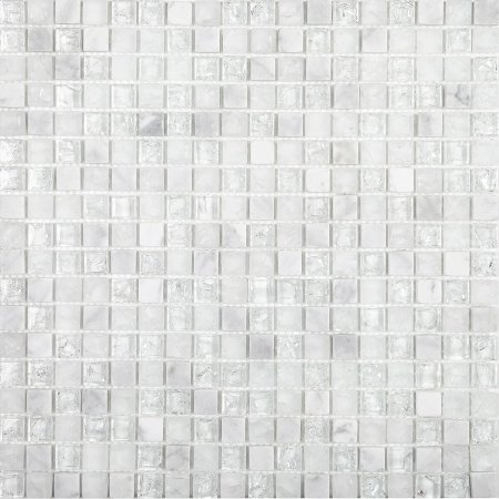 Dolomiti Bianco mat 23x23 4mm мозаика