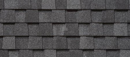 Двухслойная гибкая черепица certainteed Highland Slate Black Granite