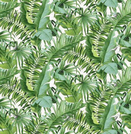 Alfresco Palm Leaf Wallpaper