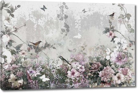 Цветы фреска Affresco