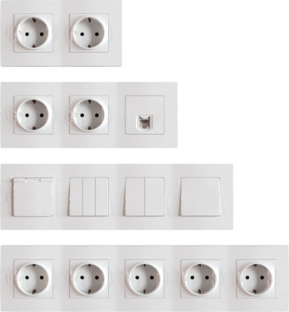 Legrand structura розетки