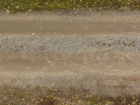 Грунтовая дорога вид сверху