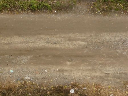 Грунтовая дорога вид сверху