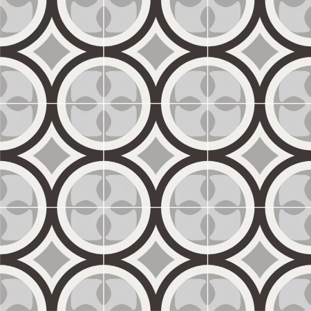 Плитка Sant Agostino Patchwork Black White