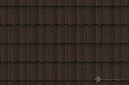 Шинглас RAL 8017 черепица текстура