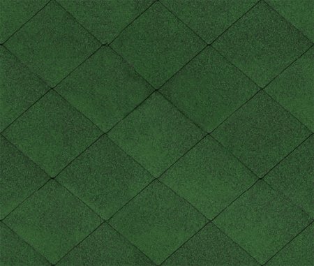 Зеленая битумная черепица текстура