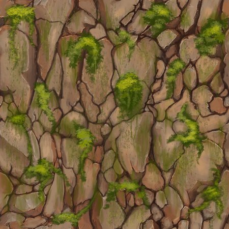 Текстура травы handpaint