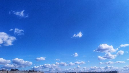 Небо с облаками