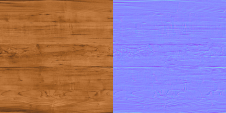 Normal Map дерево