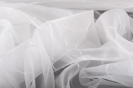 Тюль Tulle вуаль белая 400х250