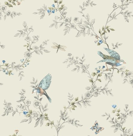 Chinoiserie Шинуазри паттерн