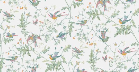 Cole & son icons Hummingbirds 1