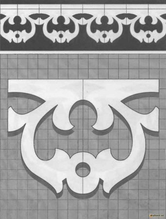 Трафареты для прорезной резьбы наличники для окон