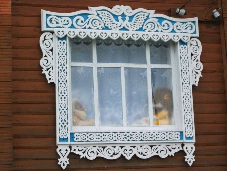 Наличники домовая пропильная резьба