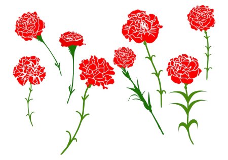 Гвоздики для вырезания