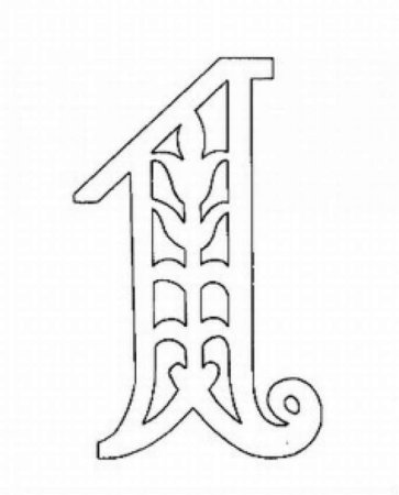 Новогодние трафареты на окна цифры
