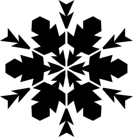Трафареты для искусственного снега