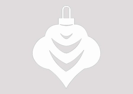 Елочные игрушки трафареты на окна