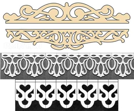 Резьба по дереву узоры для наличников вектор