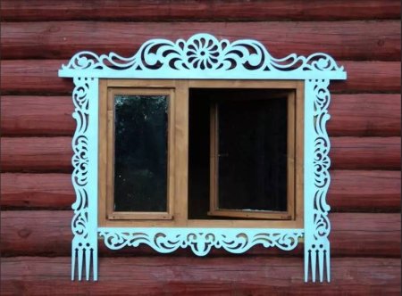 Владимирская пропильная резьба наличники