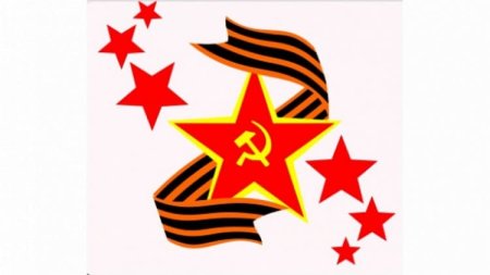 Трафареты на окна к 9 мая цветные