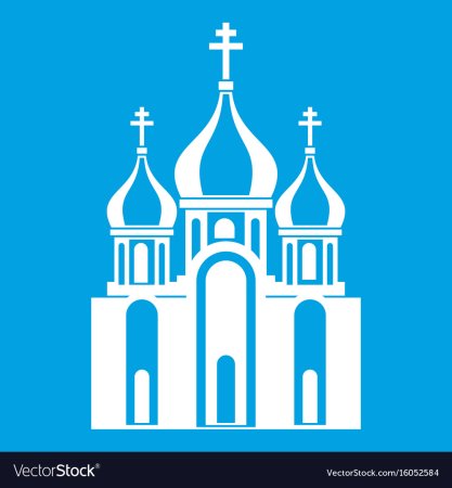 Церковь для вырезания