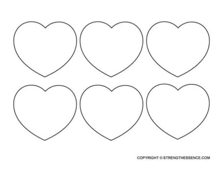 Контур сердечка для вырезания