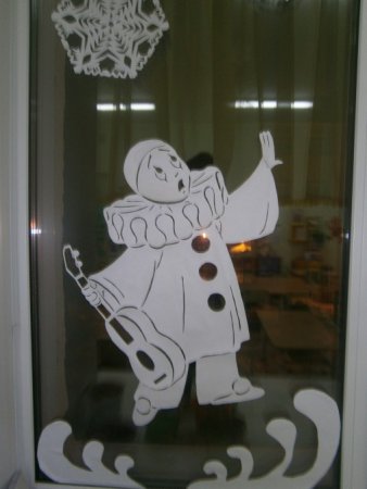 Сказочные персонажи на окна