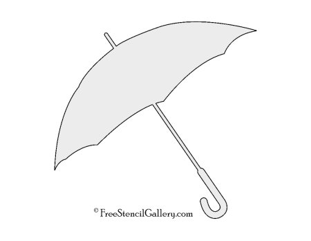 Трафареты зонтика для вырезания на окно (46 фото)