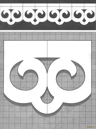 Прорезная резьба по дереву трафареты