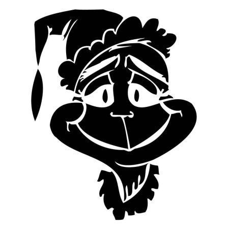 Трафарет Гринча