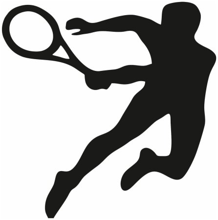 Трафареты видов спорта для детей