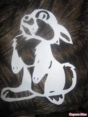 Новогодние украшения на окна животные