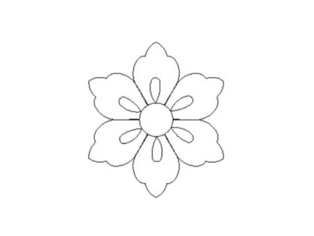 Цветы для вырезания на окна