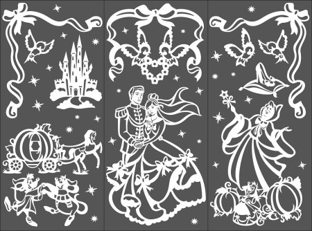 Сказочные вытынанки на окна