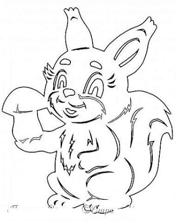 Вытынанки животные