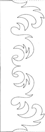 Узоры на окна трафареты