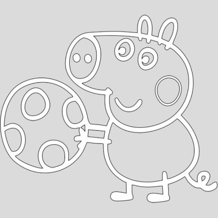 Трафареты детские для вырезания