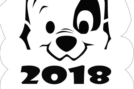 Новогодние трафареты на окна 2018